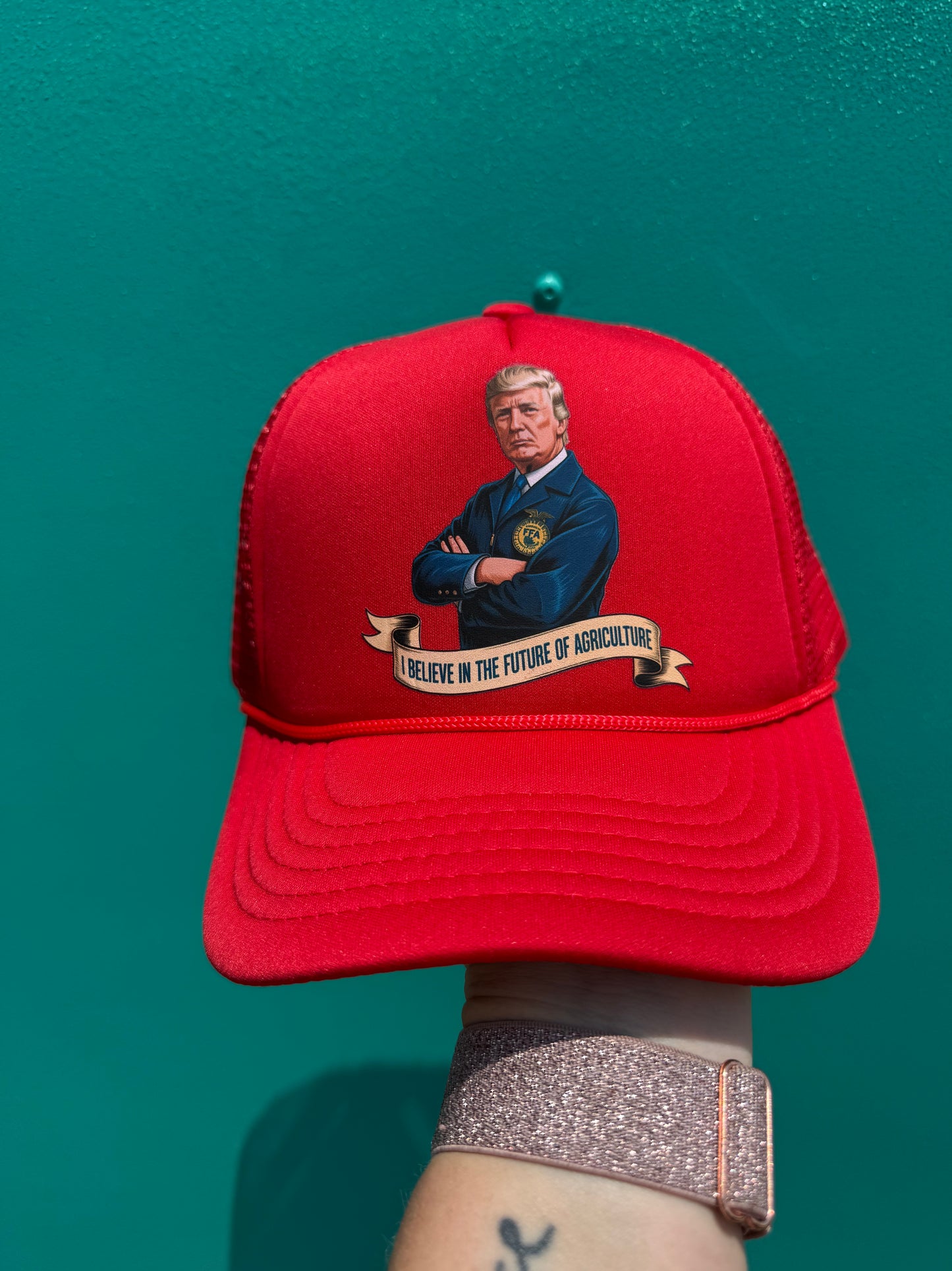 Trump FFA/Agriculture Trucker Hat