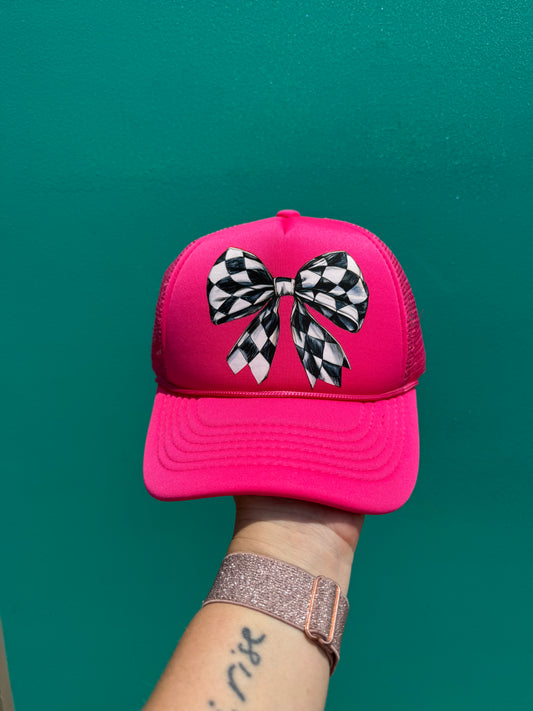Racing Bow Trucker Hat