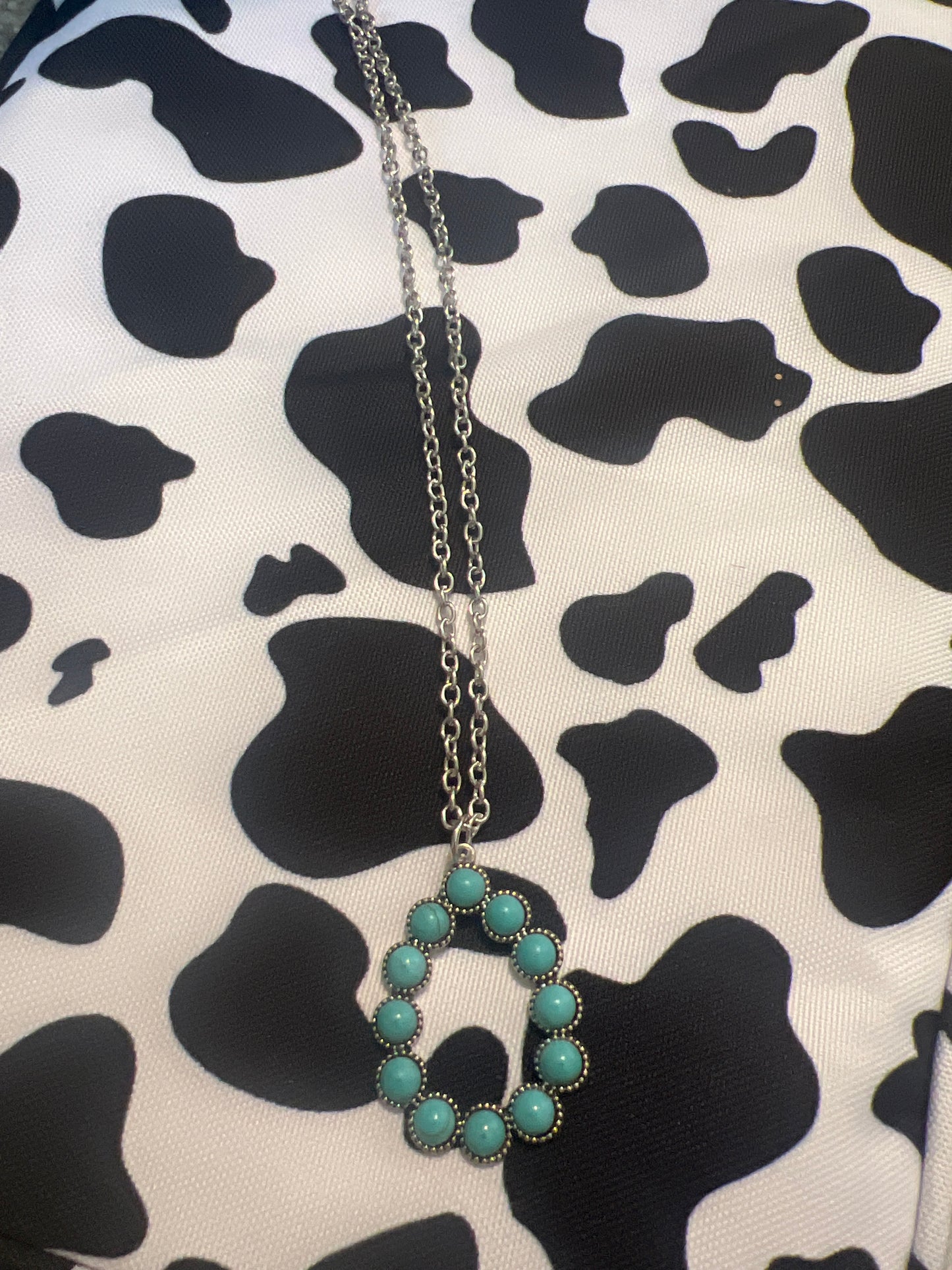 Turquoise tear drop necklace