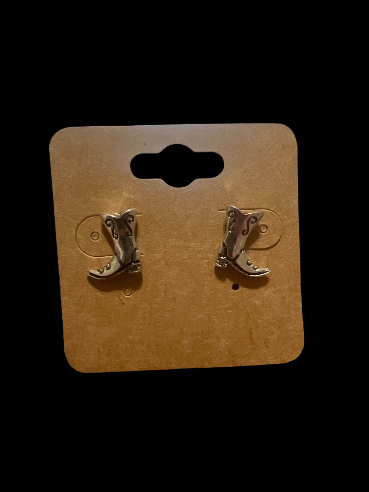 Boot stud earrings