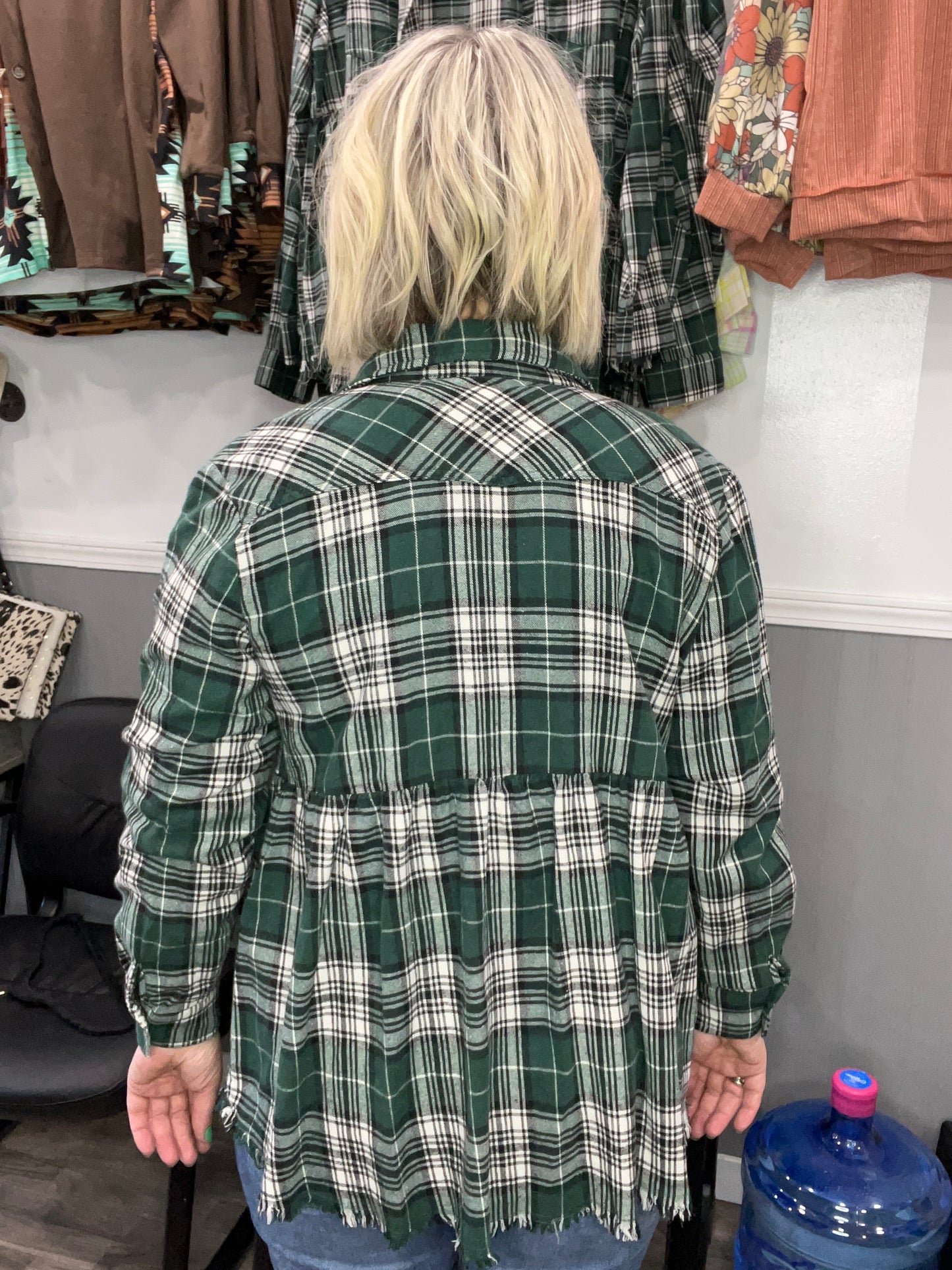 Pine Forest Plaid Shacket