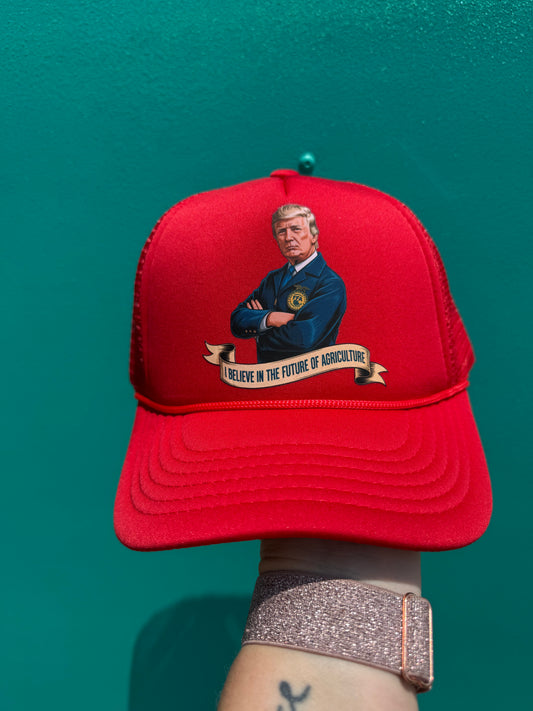 Trump FFA/Agriculture Trucker Hat