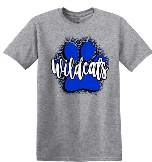 Wildcat Paw Print T-shirt