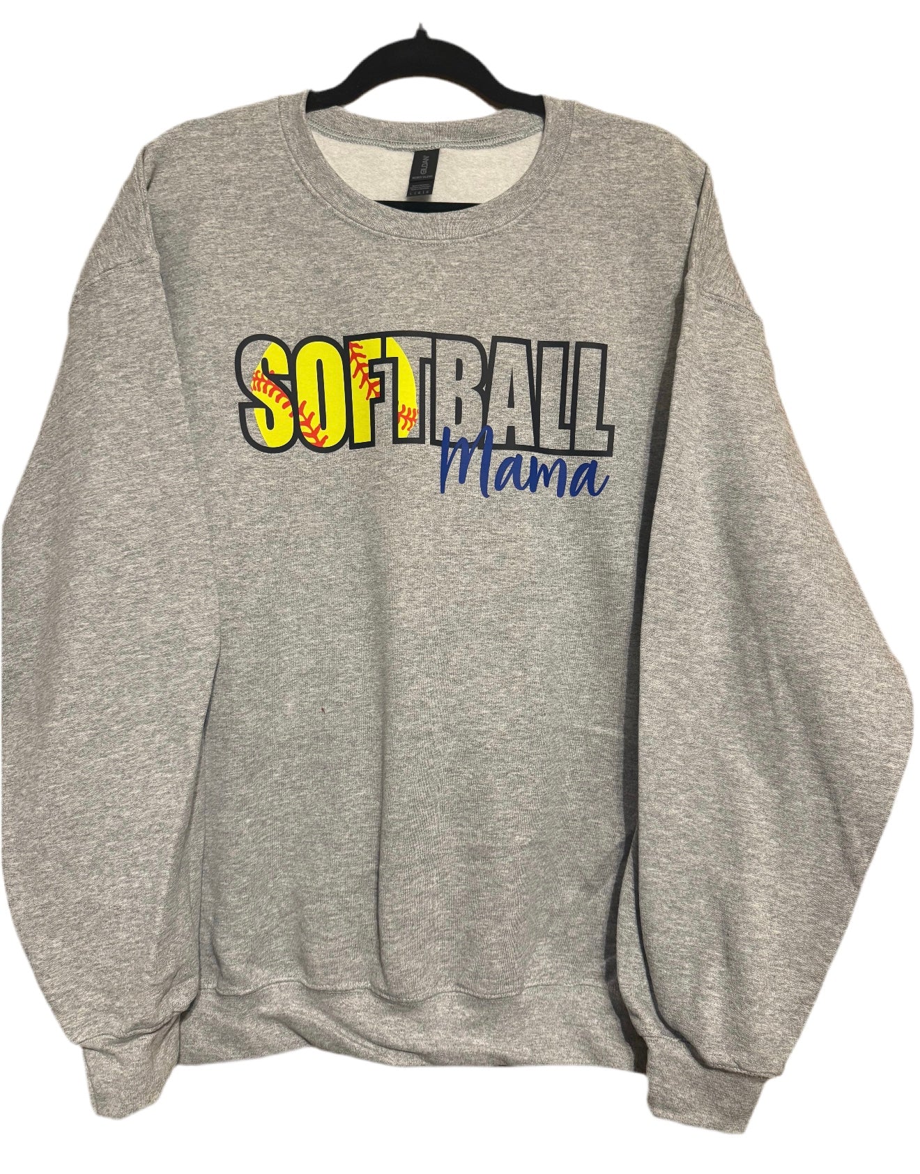 Softball Mama Crewneck sweatshirt