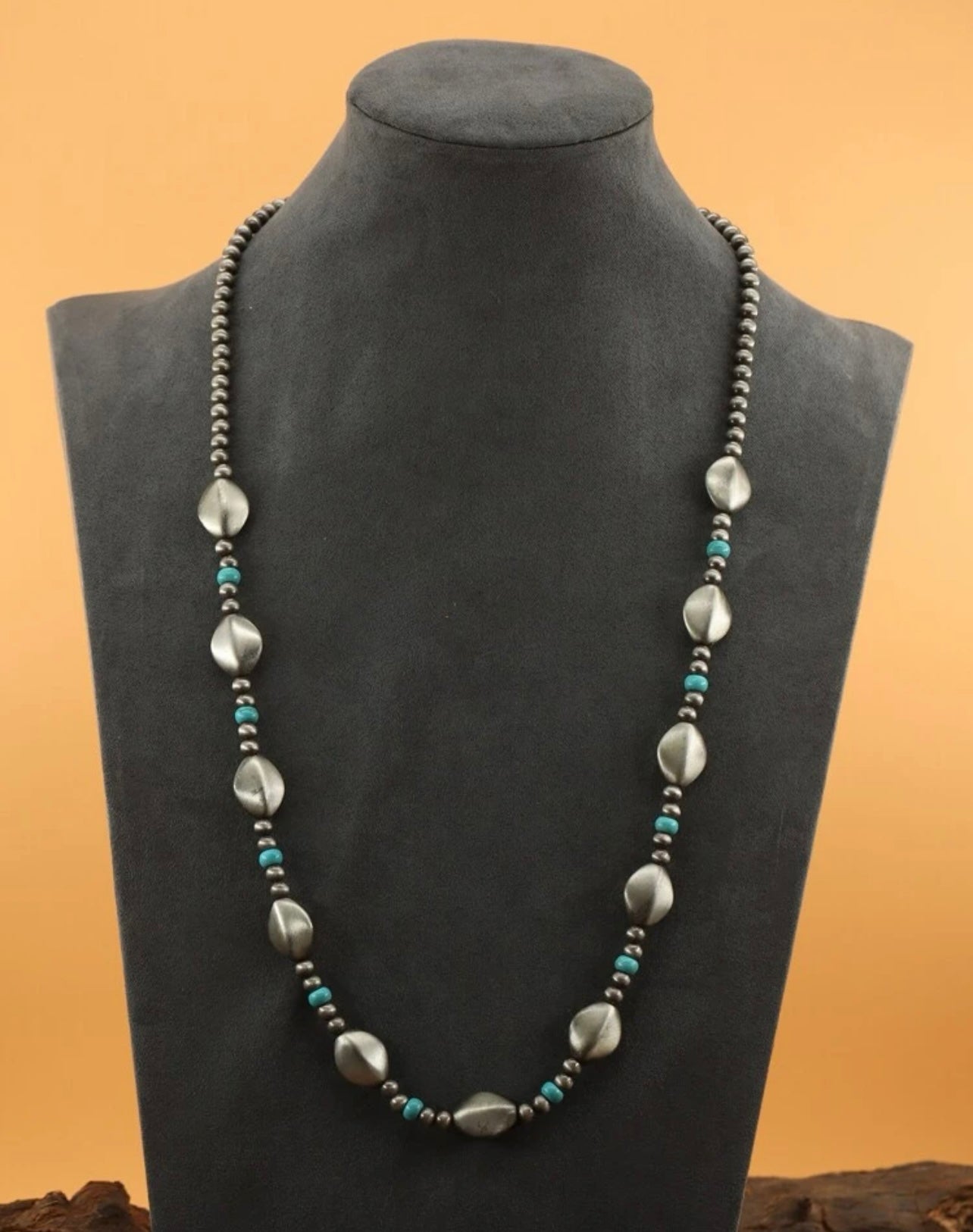 Turquoise Navajo Pearl necklace