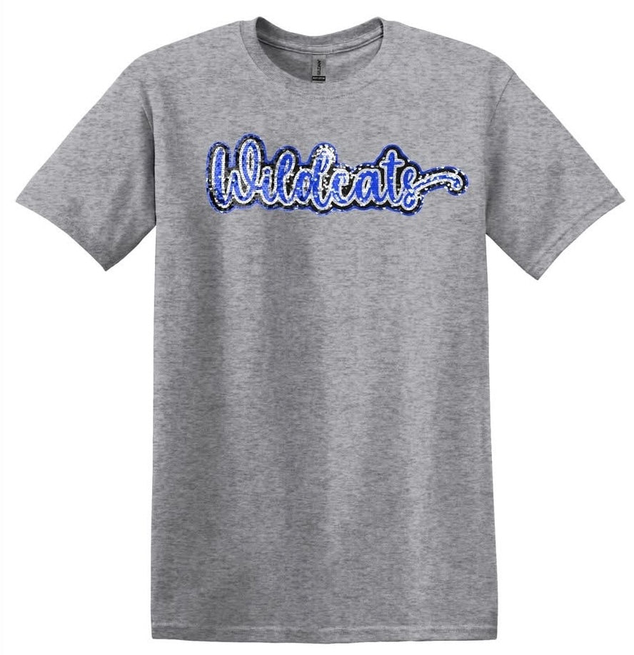 Wildcats Faux Sequin T-shirt